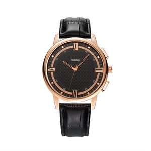 noblag signature premier men's watch black